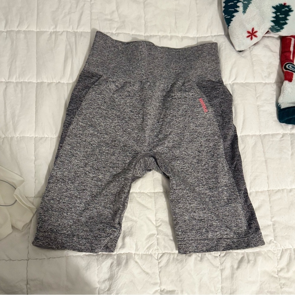 Gymshark Charcoal Athletic Shorts